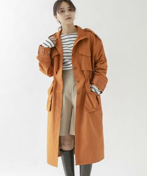 KBF / ケービーエフ ミリタリージャケット・コート | ドロストミリタリーコート | 詳細1