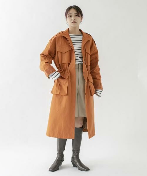 KBF / ケービーエフ ミリタリージャケット・コート | ドロストミリタリーコート | 詳細4