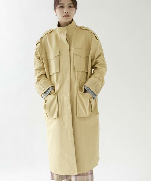 KBF / ケービーエフ ミリタリージャケット・コート | ドロストミリタリーコート | 詳細30