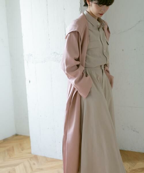 KBF / ケービーエフ その他アウター | レイヤードフーディーコート | 詳細12