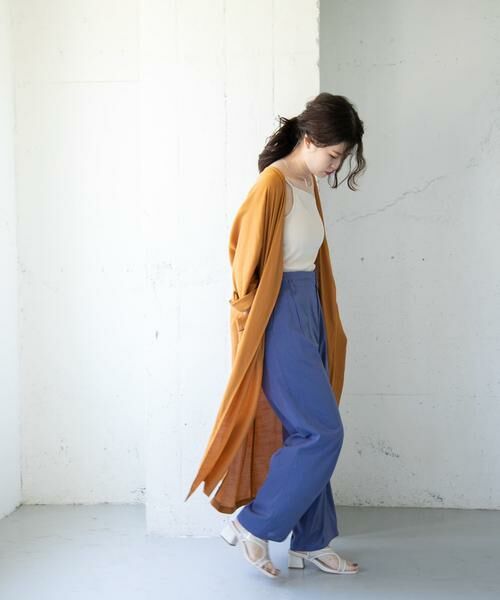 KBF / ケービーエフ その他アウター | カラーパイピングガウン∴ | 詳細1