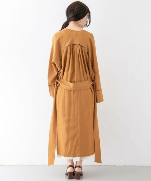 KBF / ケービーエフ その他アウター | カラーパイピングガウン∴ | 詳細5