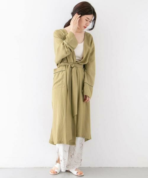 KBF / ケービーエフ その他アウター | カラーパイピングガウン∴ | 詳細13