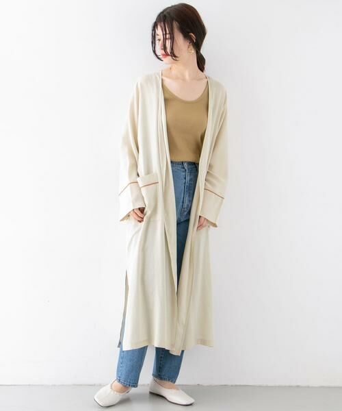 KBF / ケービーエフ その他アウター | カラーパイピングガウン∴ | 詳細17