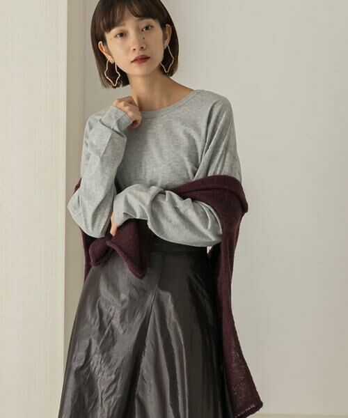 KBF / ケービーエフ Tシャツ | バックヘンリーオーバーサイズTシャツ | 詳細14