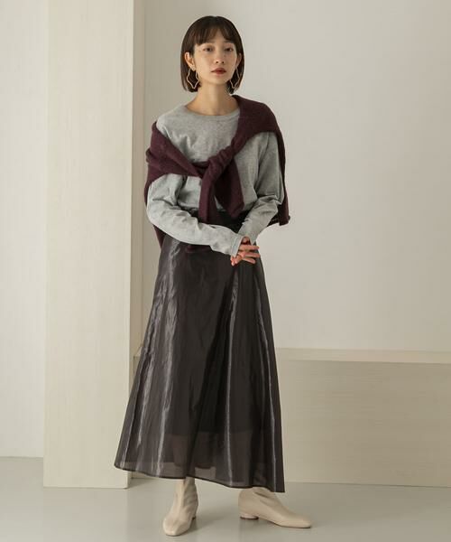 KBF / ケービーエフ Tシャツ | バックヘンリーオーバーサイズTシャツ | 詳細16