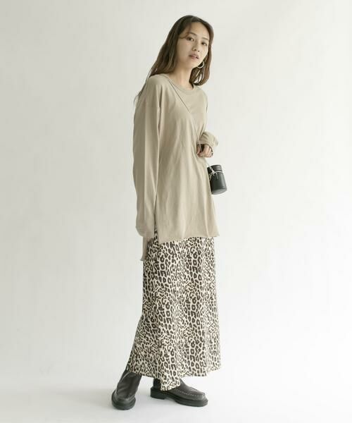 KBF / ケービーエフ Tシャツ | バックヘンリーオーバーサイズTシャツ | 詳細23