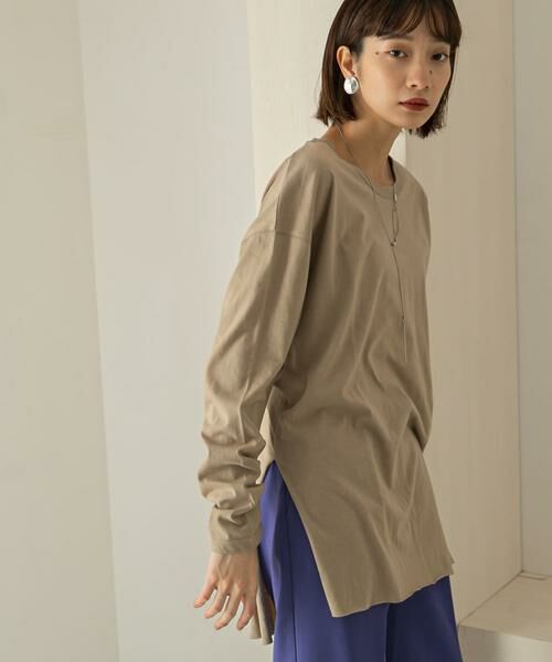 KBF / ケービーエフ Tシャツ | バックヘンリーオーバーサイズTシャツ | 詳細25