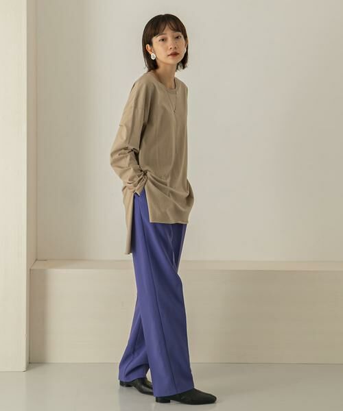 KBF / ケービーエフ Tシャツ | バックヘンリーオーバーサイズTシャツ | 詳細27