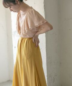 KBF / ケービーエフ ニット・セーター | 透かし編みフリルニット∴