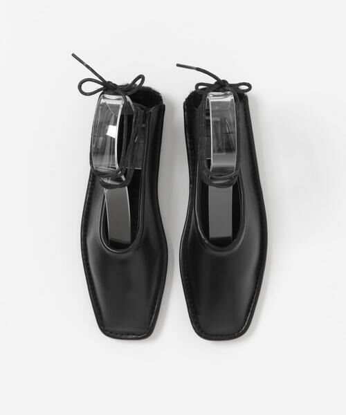 KBF / ケービーエフ パンプス | スクエアステッチレースアップパンプス∴ | 詳細4