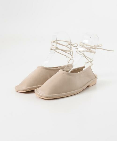 KBF / ケービーエフ パンプス | スクエアステッチレースアップパンプス∴ | 詳細10