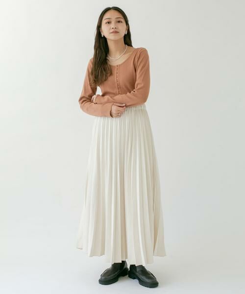 KBF / ケービーエフ Tシャツ | フロントホックデザインカットソー | 詳細6