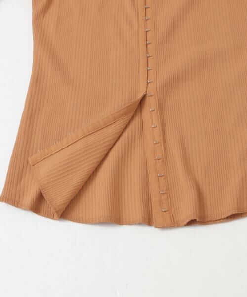 KBF / ケービーエフ Tシャツ | フロントホックデザインカットソー | 詳細9