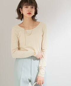 KBF / ケービーエフ Tシャツ | 2WAYテレコプルオーバー