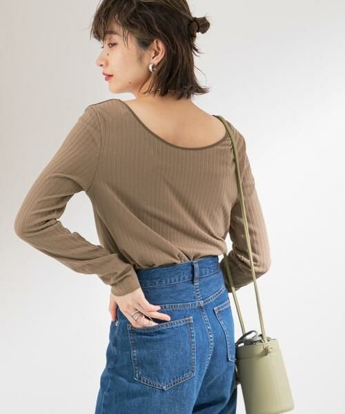 KBF / ケービーエフ Tシャツ | 2WAYテレコプルオーバー | 詳細2