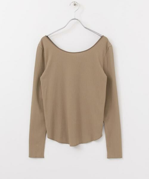 KBF / ケービーエフ Tシャツ | 2WAYテレコプルオーバー | 詳細4