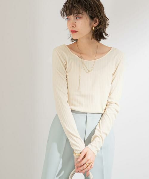 KBF / ケービーエフ Tシャツ | 2WAYテレコプルオーバー | 詳細21