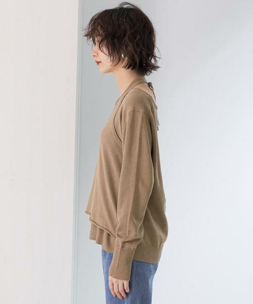 KBF / ケービーエフ ニット・セーター | ホルターネックレイヤードニット | 詳細21