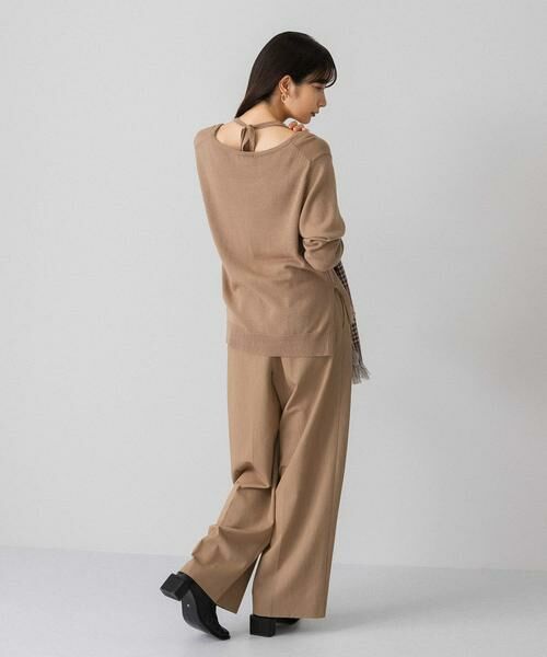 KBF / ケービーエフ ニット・セーター | ホルターネックレイヤードニット | 詳細14