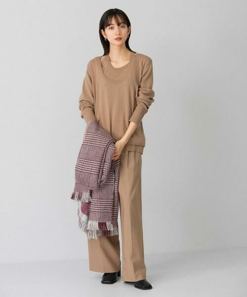 KBF / ケービーエフ ニット・セーター | ホルターネックレイヤードニット | 詳細15