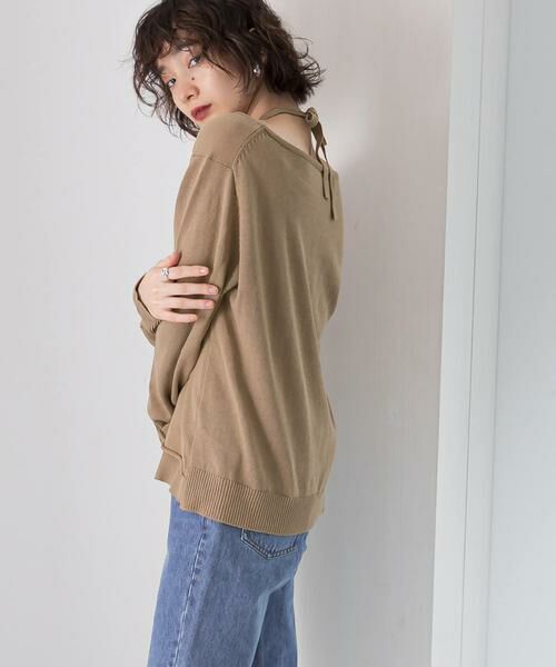 KBF / ケービーエフ ニット・セーター | ホルターネックレイヤードニット | 詳細18