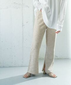 KBF / ケービーエフ その他パンツ | カットツイードフレアパンツ