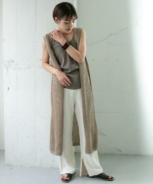 KBF / ケービーエフ その他パンツ | カットツイードフレアパンツ | 詳細2