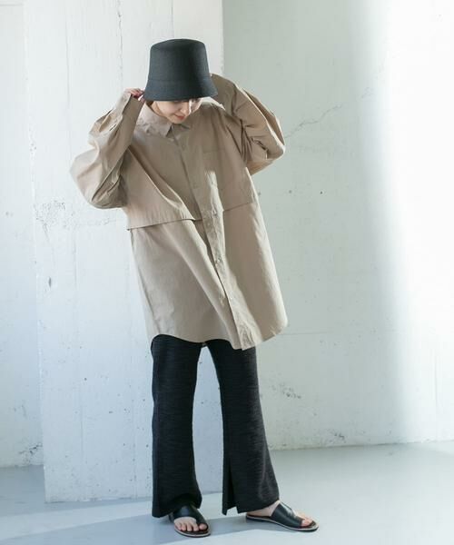 KBF / ケービーエフ その他パンツ | カットツイードフレアパンツ | 詳細6