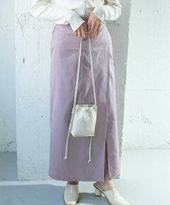 KBF / ケービーエフ スカート | シャンブレーラップスカート