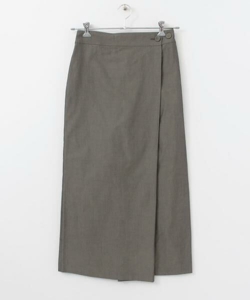 KBF / ケービーエフ スカート | シャンブレーラップスカート | 詳細14