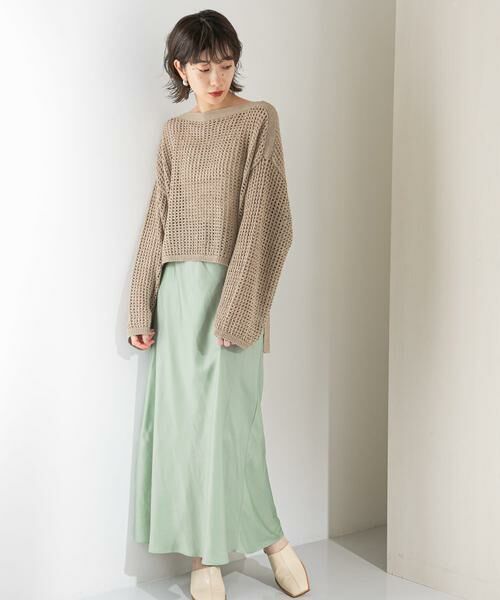 KBF / ケービーエフ スカート | バイアスフレアスカート | 詳細2