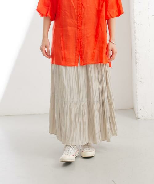 KBF / ケービーエフ スカート | ラップギャザースカート | 詳細17