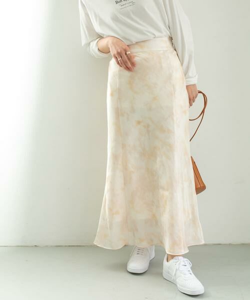 KBF / ケービーエフ スカート | タイダイプリントシャイニースカート | 詳細7