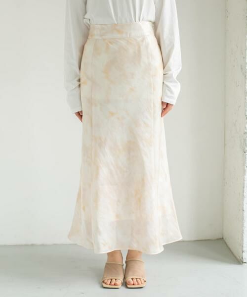 KBF / ケービーエフ スカート | タイダイプリントシャイニースカート | 詳細9