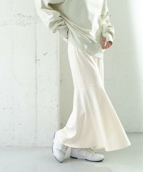 KBF / ケービーエフ スカート | マーメイドラインカットスカート | 詳細5