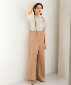 KBF / ケービーエフ サロペット・オールインワン | ピンタックハイウエストサロペット