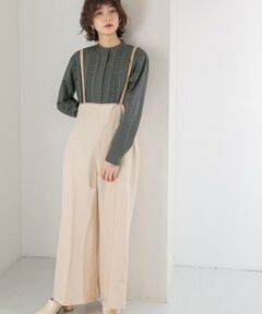 KBF / ケービーエフ サロペット・オールインワン | ピンタックハイウエストサロペット