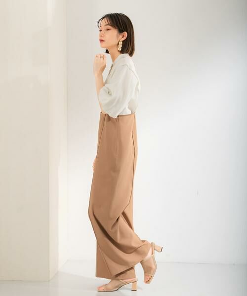 KBF / ケービーエフ サロペット・オールインワン | ピンタックハイウエストサロペット | 詳細1