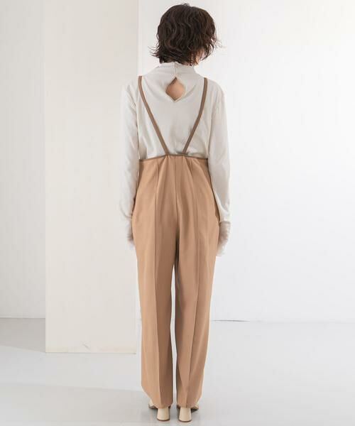 KBF / ケービーエフ サロペット・オールインワン | ピンタックハイウエストサロペット | 詳細7