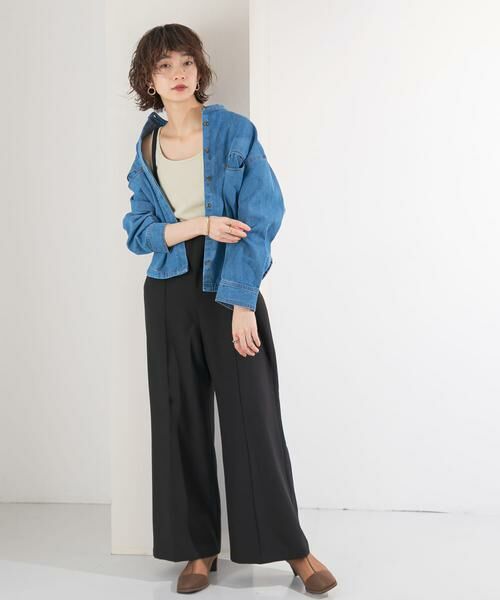 KBF / ケービーエフ サロペット・オールインワン | ピンタックハイウエストサロペット | 詳細14