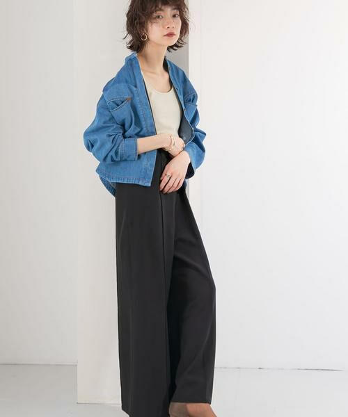 KBF / ケービーエフ サロペット・オールインワン | ピンタックハイウエストサロペット | 詳細15