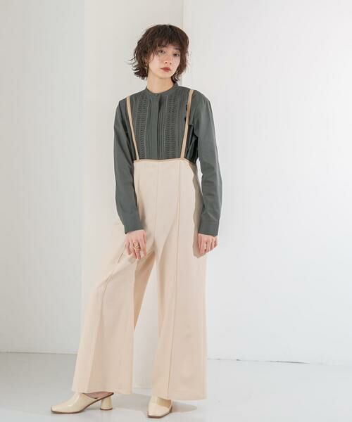 KBF / ケービーエフ サロペット・オールインワン | ピンタックハイウエストサロペット | 詳細18