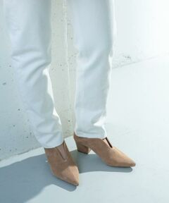 KBF / ケービーエフ ブーツ（ショート丈） | ポインテッドトゥスエードブーティ