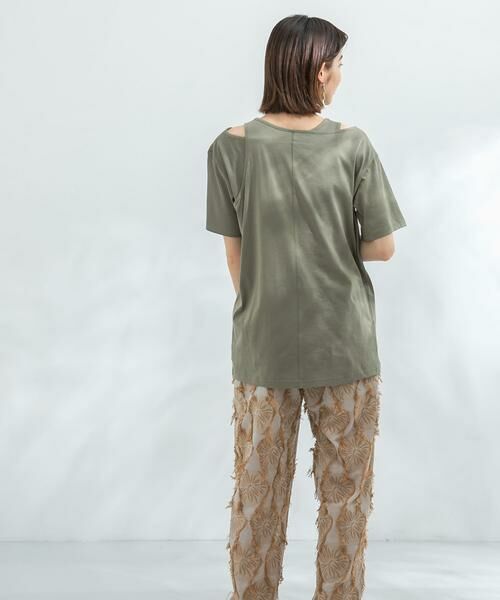 KBF / ケービーエフ Tシャツ | アシメレイヤードTシャツ | 詳細4