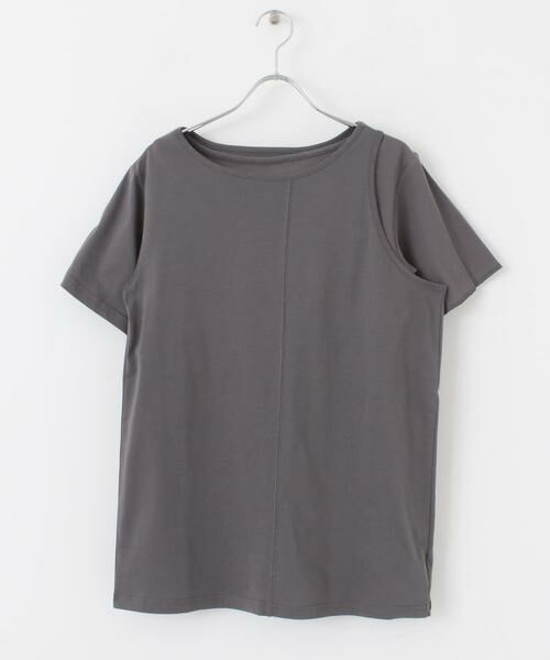 KBF / ケービーエフ Tシャツ | アシメレイヤードTシャツ | 詳細15