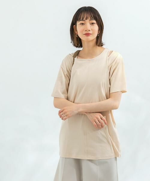 KBF / ケービーエフ Tシャツ | アシメレイヤードTシャツ | 詳細17