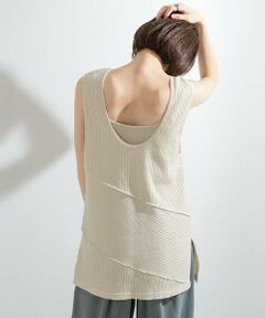KBF / ケービーエフ タンクトップ | BACKオープンメローリブタンクトップ