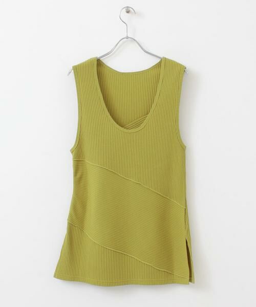 KBF / ケービーエフ タンクトップ | BACKオープンメローリブタンクトップ | 詳細10