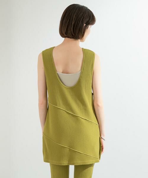 KBF / ケービーエフ タンクトップ | BACKオープンメローリブタンクトップ | 詳細6